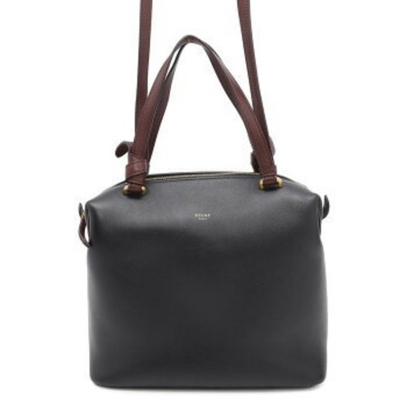 Celine Soft Cube Leather Handbag Black - Picture 1 of 8